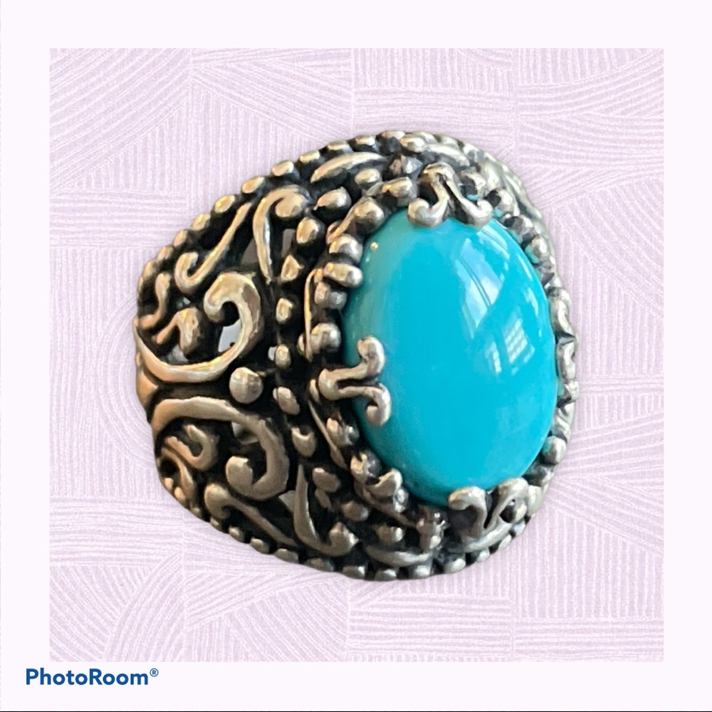 Carolyn Pollack Vintage Turquoise Ring